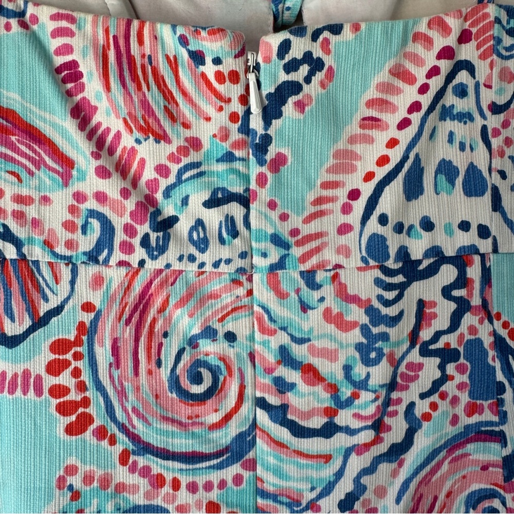 Lilly Pulitzer Mini Dress -Shell Pattern - Size 6 - Picture 4 of 6